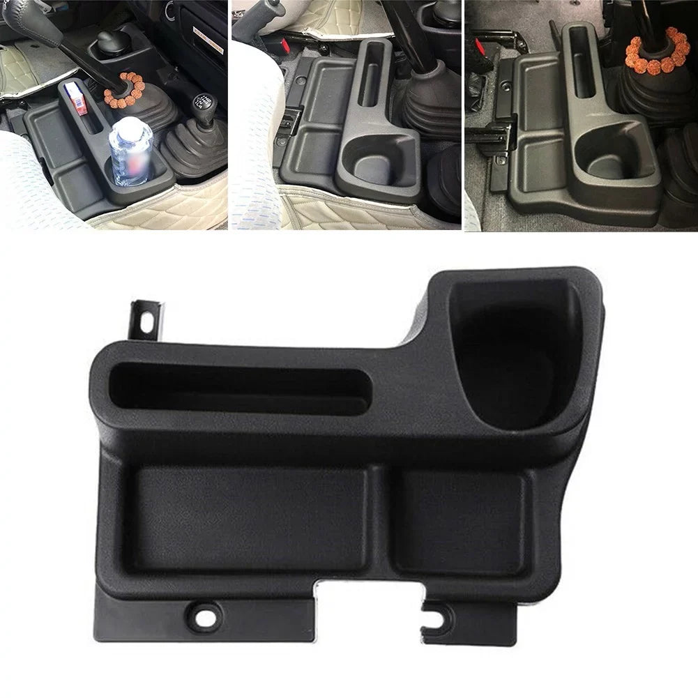 Center Console Storage Box Tray Cup Holder For  Land Cruiser 70 71 76 79