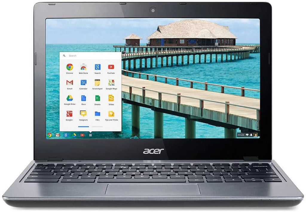 Restored  chromebook C720-2802 Laptop Computer, 1.40 GHz  Celeron, 2GB DDR3 RAM, 16GB SSD Hard Drive, Chrome, 11" Screen (Refurbished)