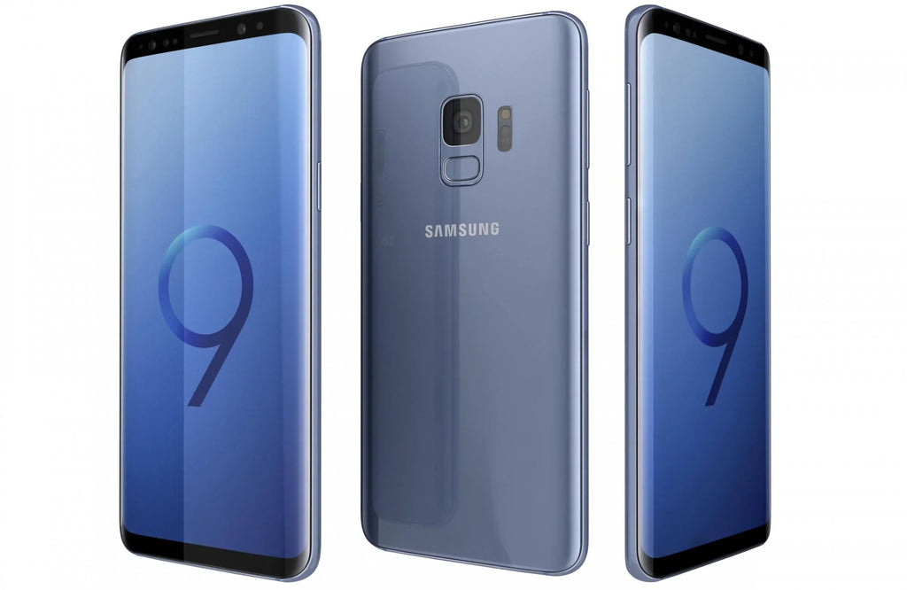 Pre-Owned  Galaxy S9 G960U 64GB Fully Unlocked Coral Blue (Refurbished: Fair)