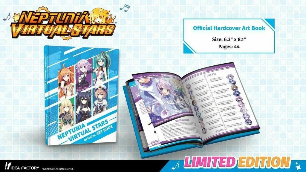 Neptunia Virtual Stars: Limited Edition -  Playstation 4 [PS4 Collector] NEW