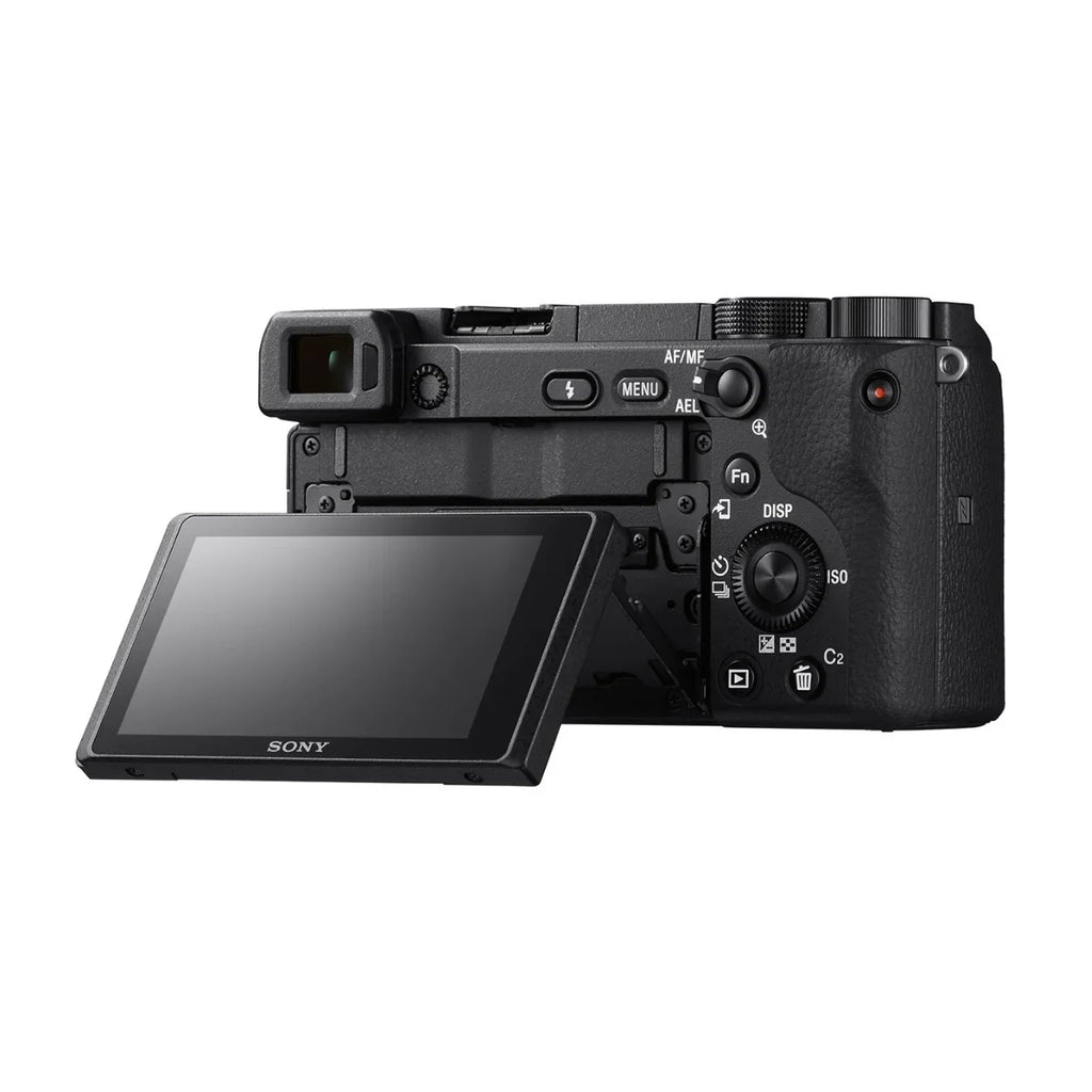 a6400 ILCE-6400 - Digital camera - mirrorless - 24.2 MP - APS-C - 4K / 30 fps - body only - Wi-Fi, NFC, Bluetooth - black