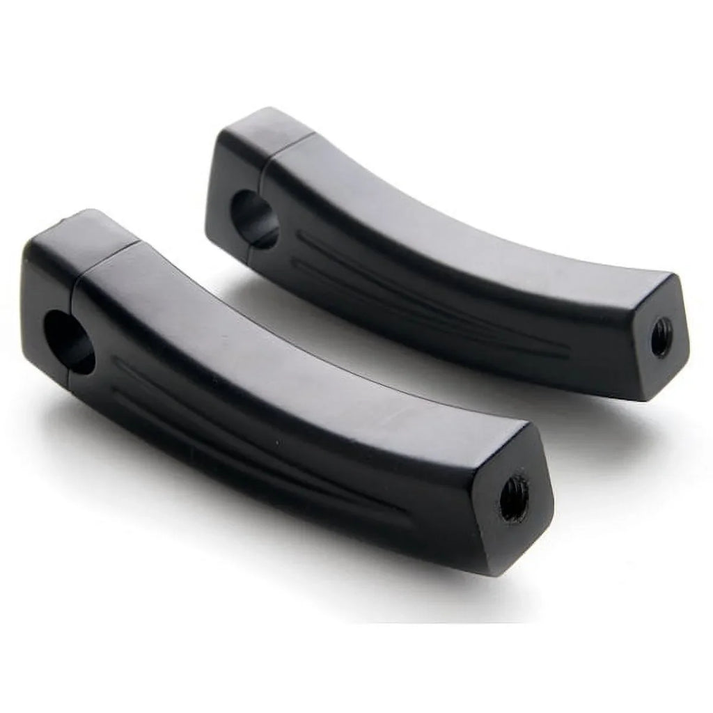 Krator 5.5" Black Bike Handlebar Pullback Risers 7/8" appropriate with Yamaha FZR 400 600 750 1000