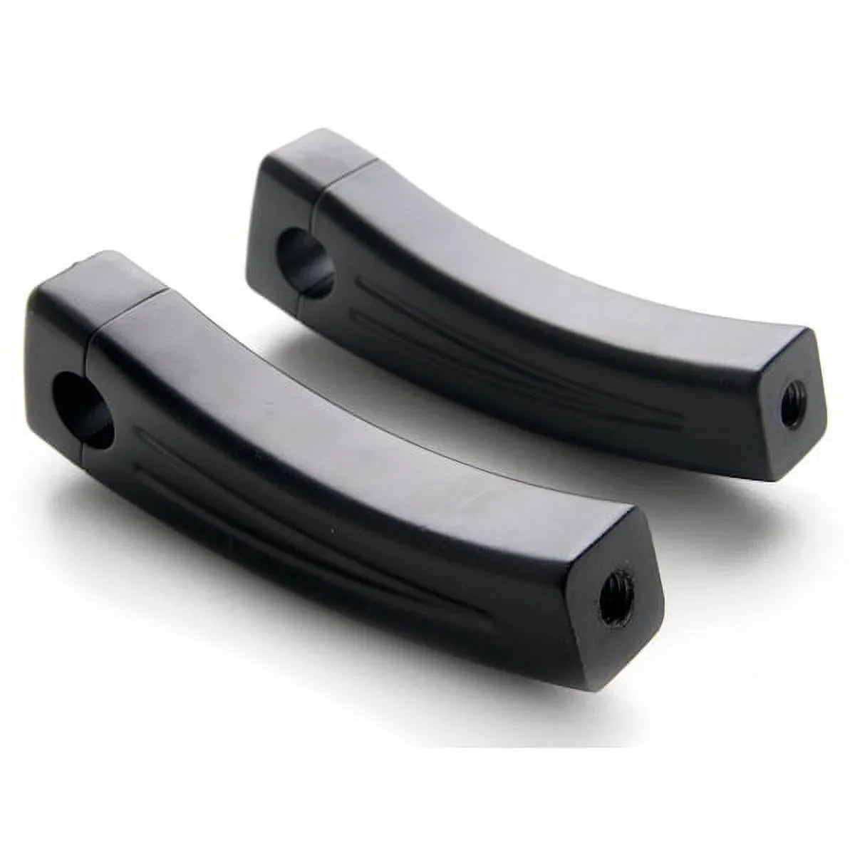 Krator 5.5" Black Bike Handlebar Pullback Risers 7/8" appropriate with Yamaha FZR 400 600 750 1000