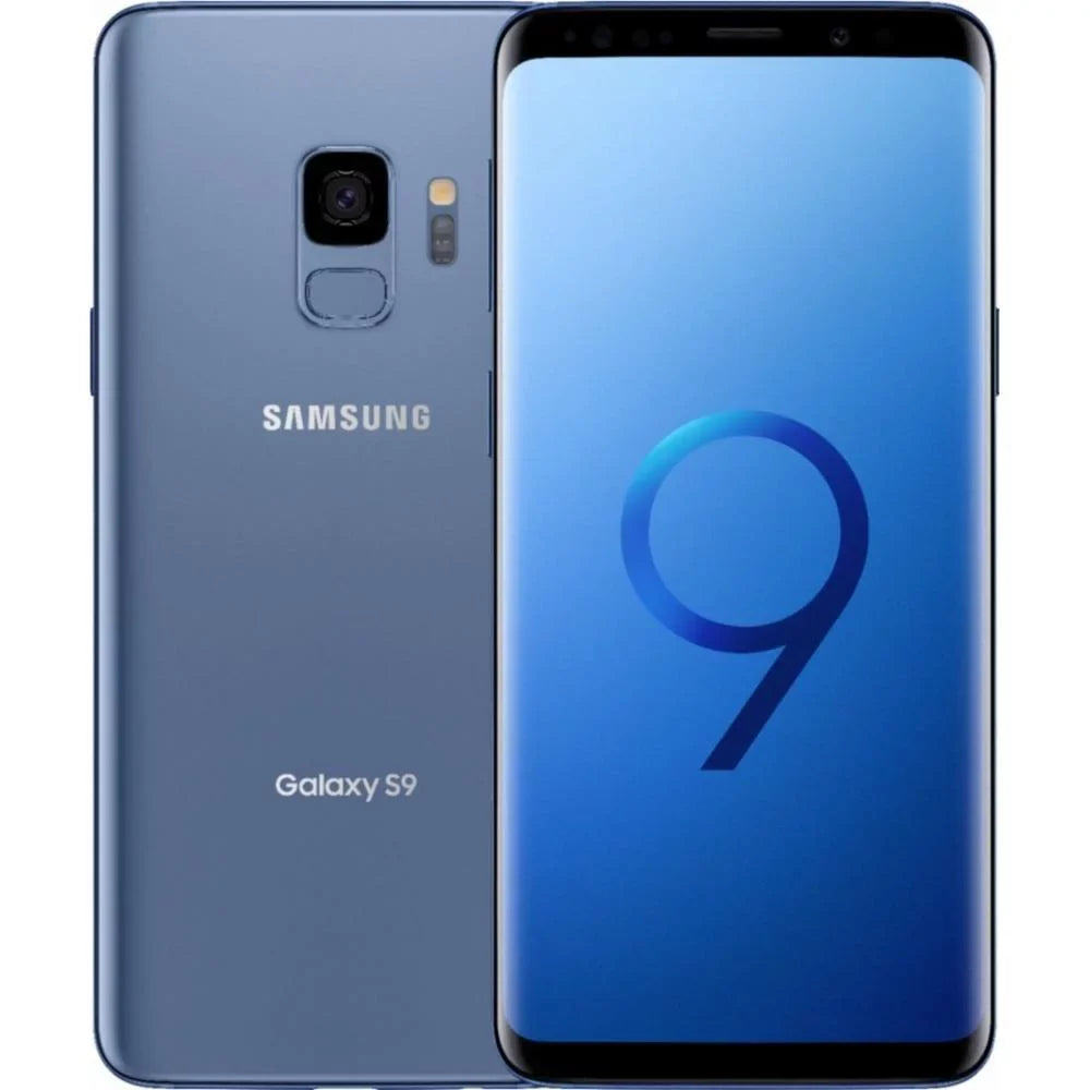 Pre-Owned  Galaxy S9 G960U 64GB Fully Unlocked Coral Blue (Refurbished: Fair)