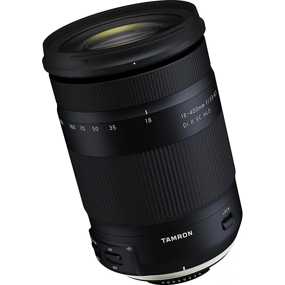 Tamron 18-400mm f/3.5-6.3 Di II VC HLD All-In-One Zoom Lens for  Mount with 72mm Filter Sets Plus 64GB Accessories Bundle