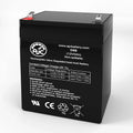 AJC Battery appropriate with Aosom Kids Motorcycle Dirt Bike Electric 12V 5Ah Ride-On Toy Replacement Battery