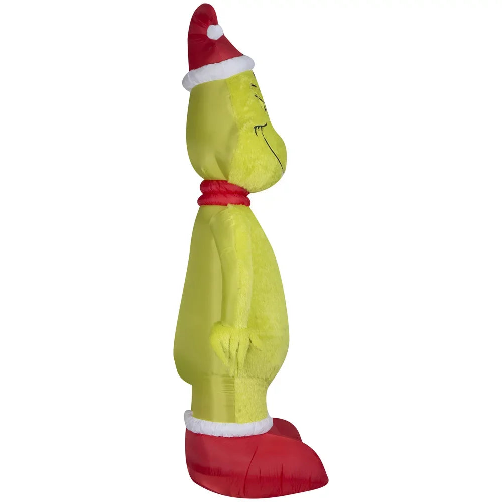 Seuss, 10 Feet. Giant Fuzzy Plush Grinch from Dr