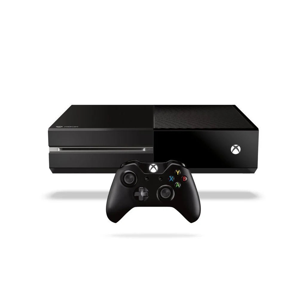 Pre-Owned  Xbox One Original 500GB Gaming Console Black Headset 2 Controller With BOLT AXTION Bundle