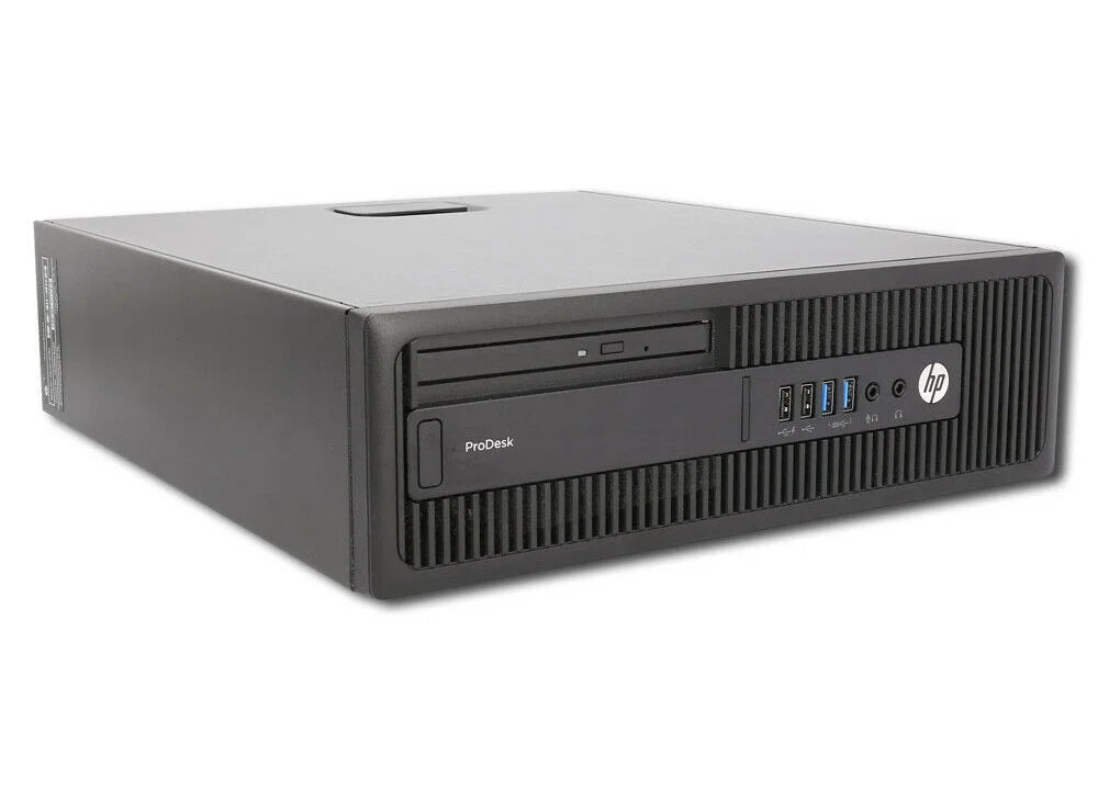 Restored  600 G2 Desktop Computer  Pentium G4400 3.3GHz CPU 8GB Ram, 2TB HDD, New 20" LCD, Keyboard & Mouse, WiFi, DVD, Win10 Pro PC (Refurbished)