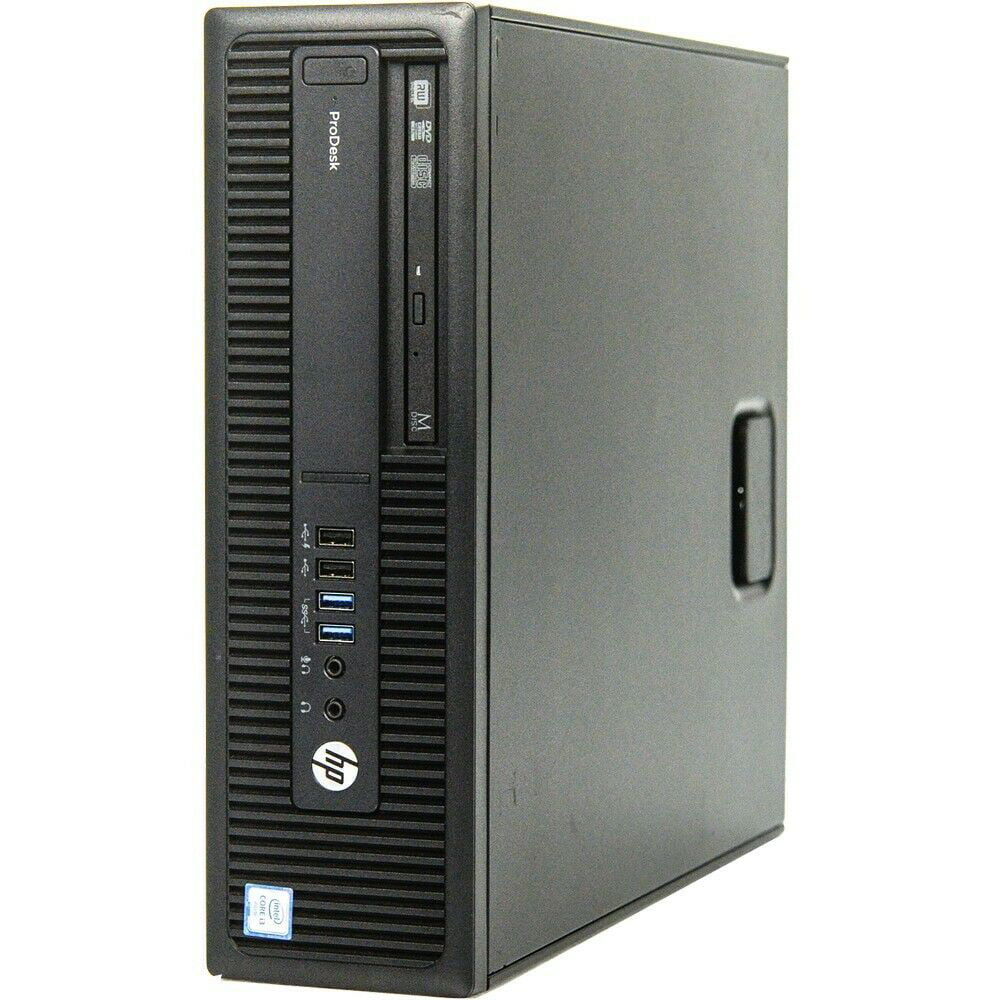 Restored  600 G2 Desktop Computer  Pentium G4400 3.3GHz CPU 8GB Ram, 2TB HDD, New 20" LCD, Keyboard & Mouse, WiFi, DVD, Win10 Pro PC (Refurbished)
