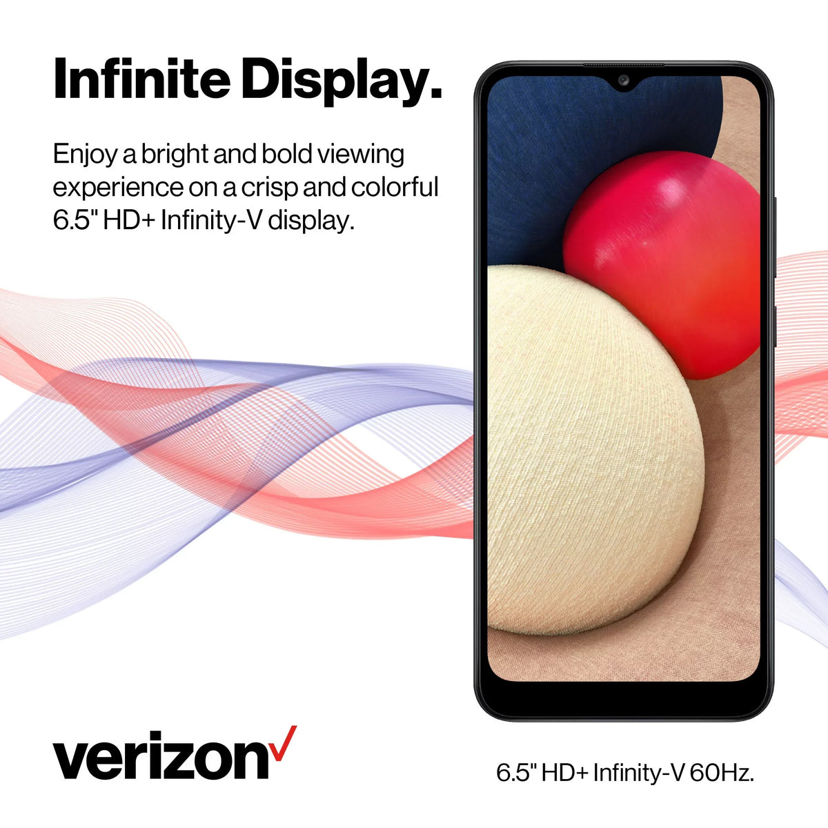 Verizon  Galaxy A02s 32GB, Black - Prepaid Smartphone