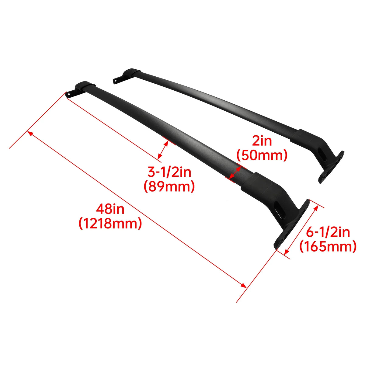Kojem Roof Rack for 2018-2023  Expedition/Lincoln Navigator Cross Bars Luggage Cargo Carrier