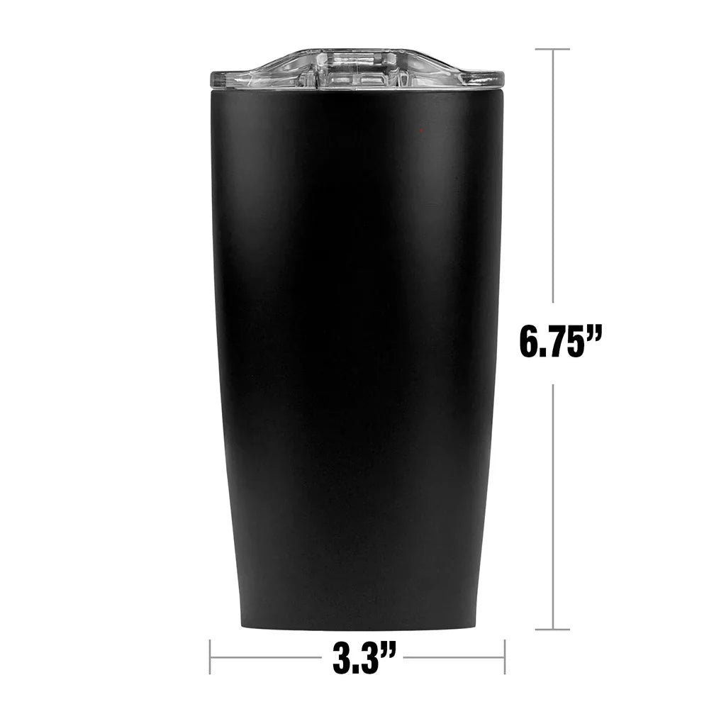 The Hobbit/Bofur Stainless Steel Tumbler 20 oz Coffee Travel Mug/Cup, Vacuum Insulated & Double Wall with Leakproof Sliding Lid | excellent for Hot Drinks and Cold Beverages