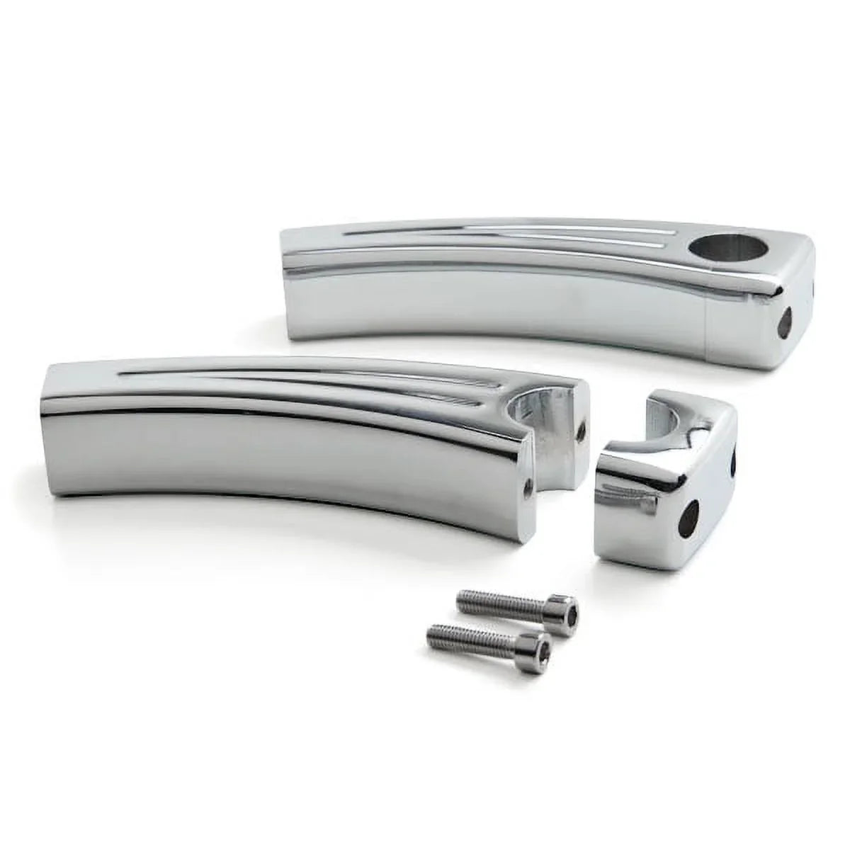 Krator 5.5" Chrome Motorcycle Handlebar Pullback Riser appropriate with Yamaha TX SR CS YX RD 350 400 500 600 650 750