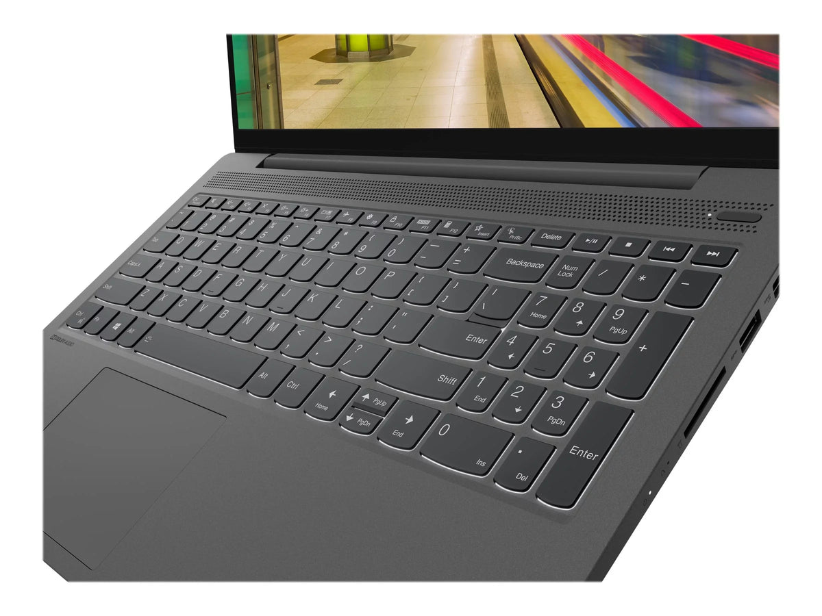 Restored  IdeaPad 5 15ITL05 82FG - Core i5 1135G7 / 2.4 GHz - Win 10 Home 64-bit - Iris Xe Graphics - 8 GB RAM - 512 GB SSD NVMe - 15.6" 1920 x 1080 (Full HD) - Wi-Fi 6 - graphite gray - kbd: US (Refurbished)