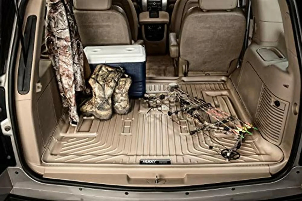 Husky by RealTruck 28261 Weatherbeater Cargo Liner matching with select: 2007-2014 Chevrolet Suburban, 2007-2014 GMC Yukon XL