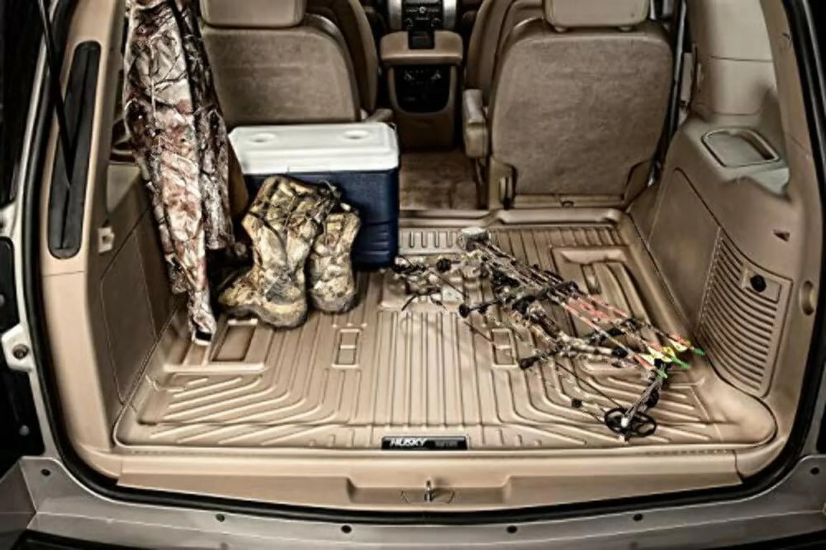 Husky by RealTruck 28261 Weatherbeater Cargo Liner matching with select: 2007-2014 Chevrolet Suburban, 2007-2014 GMC Yukon XL