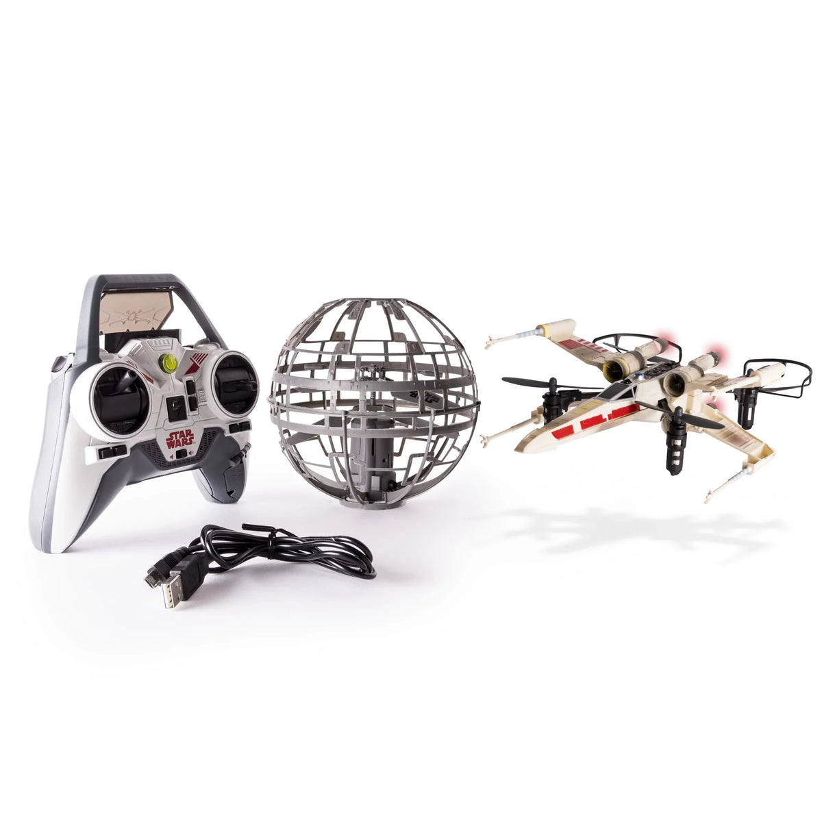 Death Star, Rebel Assault - RC Drones. Air Hogs - Star Wars X-wing vs