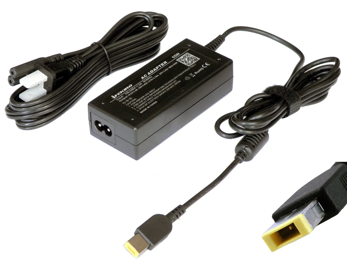 iTEKIRO AC Adapter for  ThinkPad X380 Yoga 20LH001SUS 20LH0023US, Yoga 11e 20D9 20DA 20DB 20DU, Yoga 11e 2nd Gen 20E5 20E7, Yoga 11e 3rd Gen 20G8 20GA, Yoga 11e 4th Gen 20G8 20HS 20HU