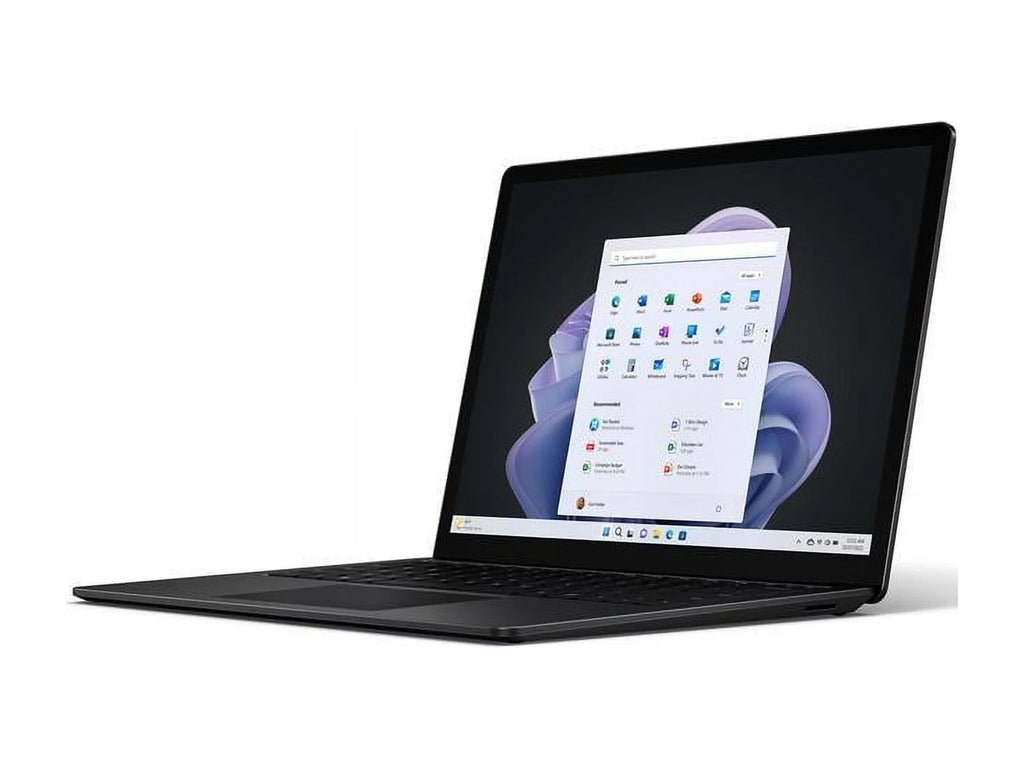 Surface Laptop 5 13.5" Touchscreen Notebook -  Core i5 12th Gen i5-1245U - 16 GB  RAM - 256 GB SSD - Windows 10 Pro -  Iris Xe Graphics - Matte Black - TAA Compliant  R8I-00002