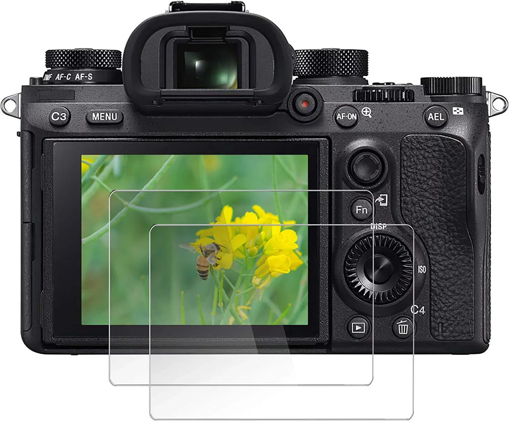 Screen Protector for  A7C A7III A7RIII A7SIII A7RIV A9 A9II, Tempered Glass Protective Film suitable