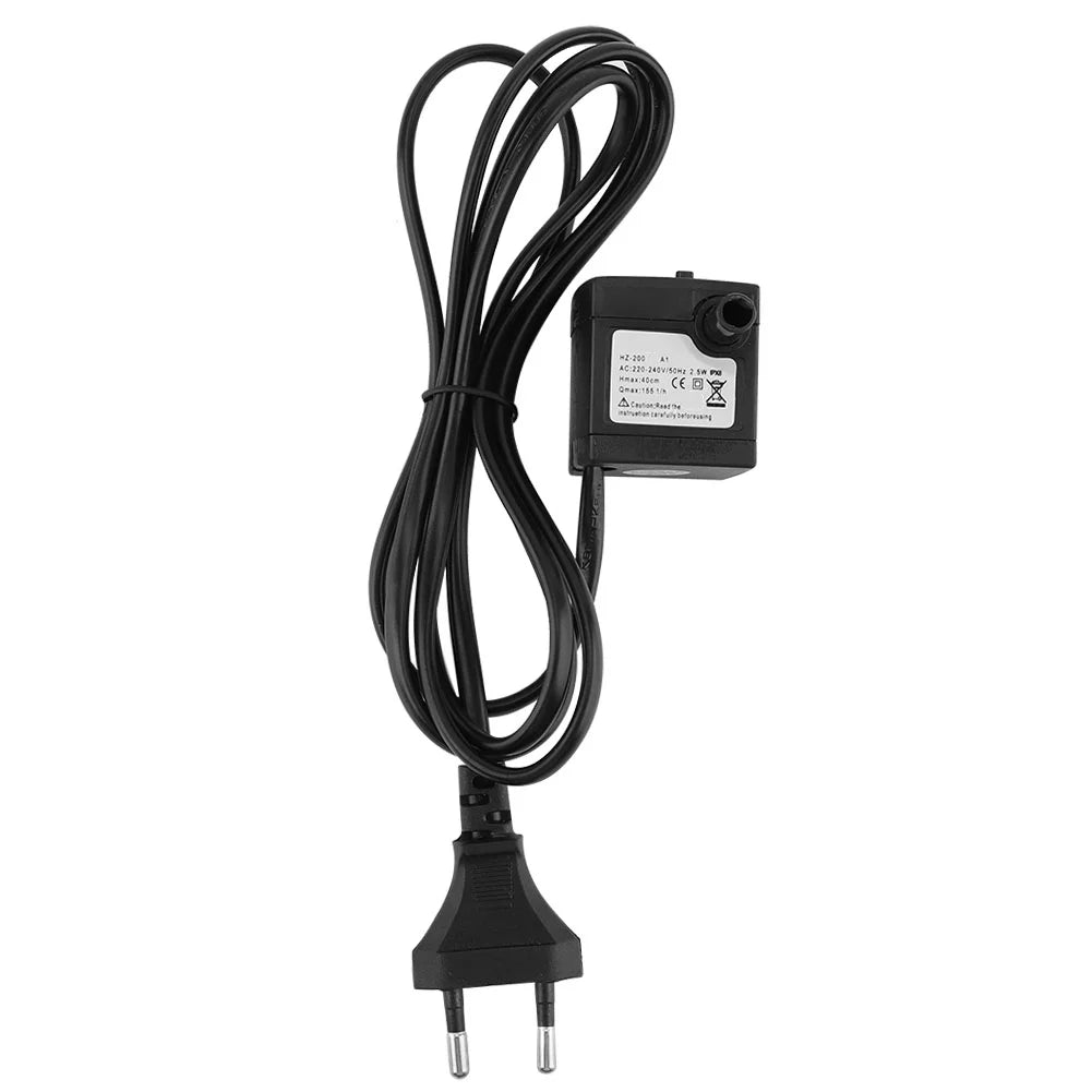 Mini Waterfall Desktop Fountain Zen Meditation Waterfall EU Plug 220V