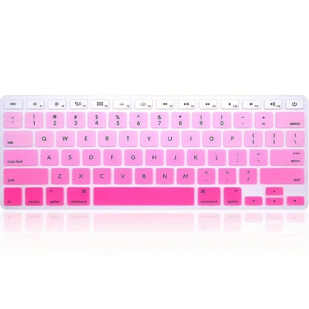 Silicone Keyboard protector Skin For MacBook Air 13 Inch A1466 A1369(Release 2010-2017)& MacBook Pro 13" 15" 17" (2019 Or Older Version,with/Without Retina Display)