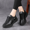 Waterproof Chunky Sneakers  Comfortable Lace Up Running Sports Shoes  Casual Outdoor Walking Trainers