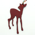 Pre-Owned Hermes HERMES Petit Ash Bambi Rouge Arzan Epson Togo Bag Charm (Good)