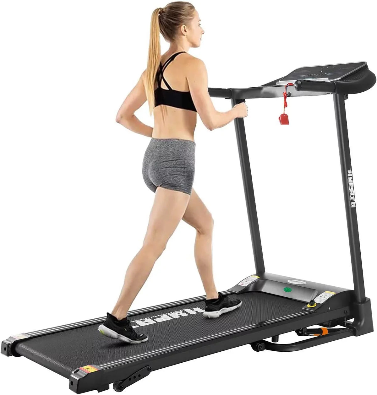 SKOK Treadmill 300 LBS Capacity with Incline, Folding Treadmill for Home Max 2.5  Electric Treadmill for Running and Walking Jogging Exercise with LED Display, 12 Preset Programs Running Machine