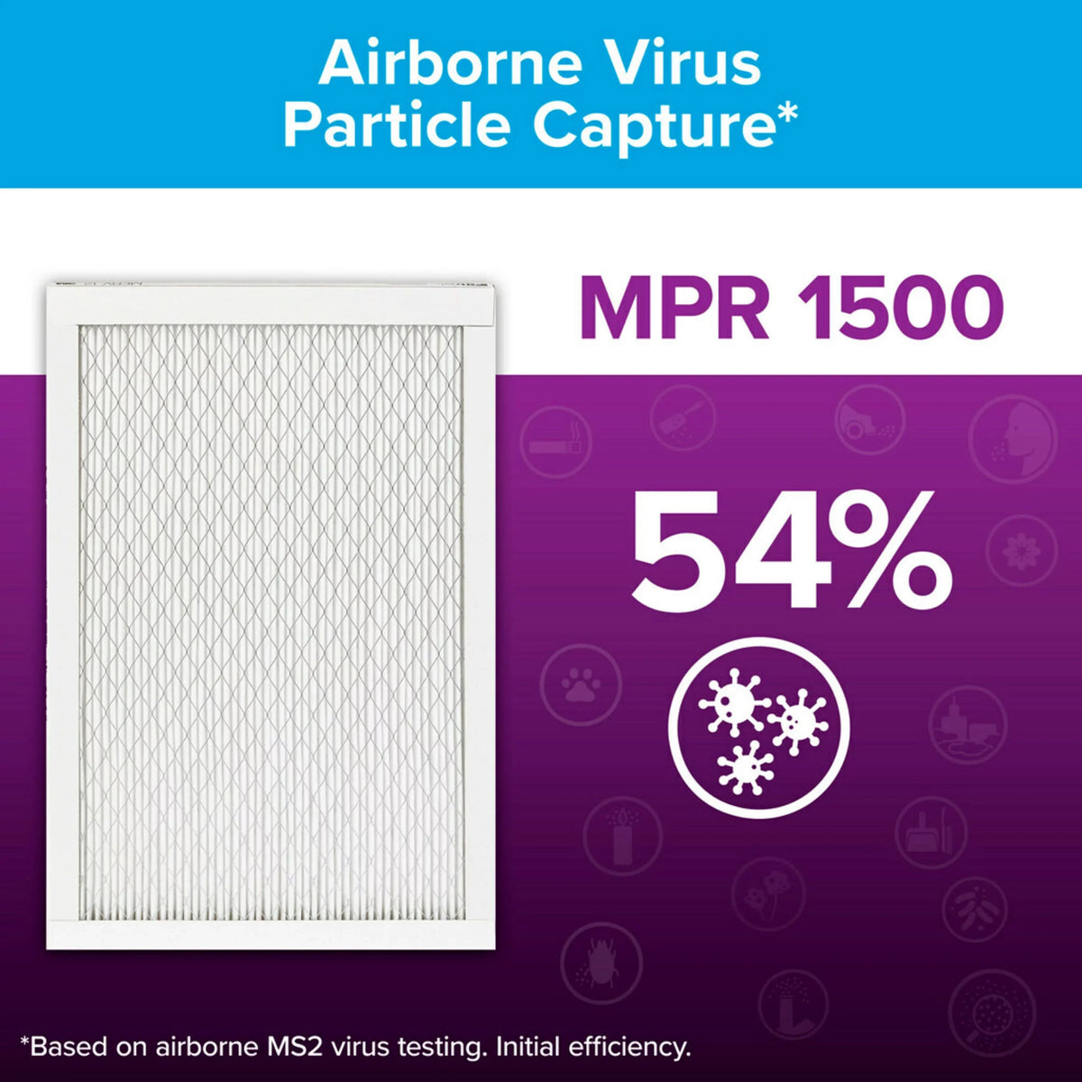 Filtrete 18x30x1 Air Filter, MPR 1500 MERV 12, Advanced Allergen Reduction, 4 Filters