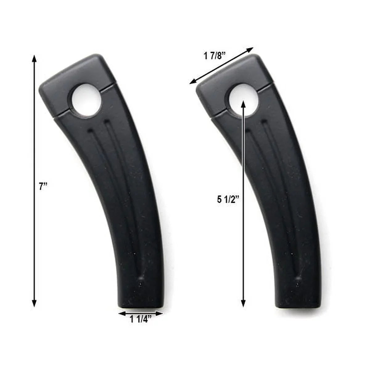 Krator 5.5" Black Bike Handlebar Pullback Risers 7/8" appropriate with Yamaha FZR 400 600 750 1000