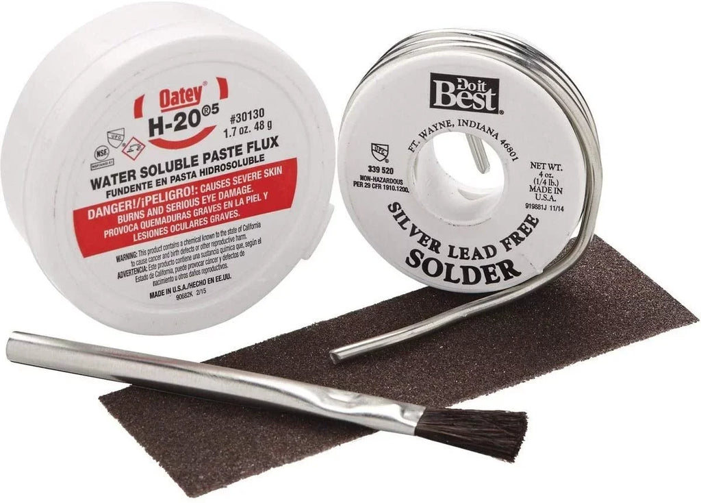 Oatey S C S 53070 liquid Soluble Lead-Free Paste Flux Kit