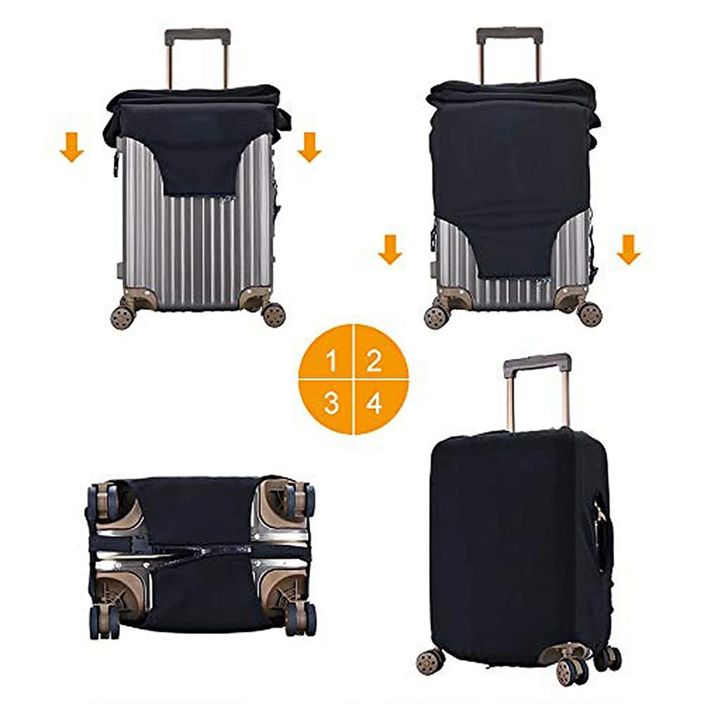 Kll Dancing African Womans Luggage protector Suitcase shield Suitcase Protector-