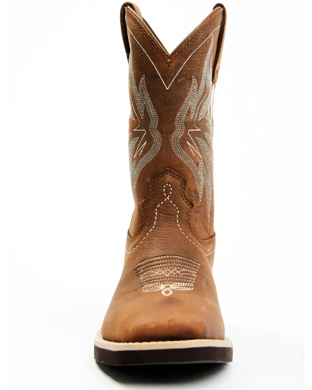 Shyanne Women's Xero Gravity Calyx Western Performance Boot Broad Square Toe Brown 9 M  US
