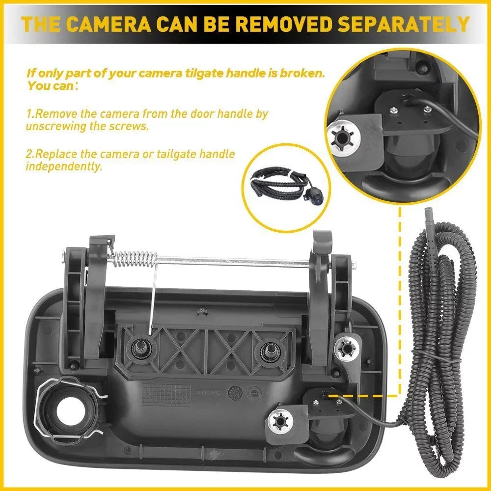 For 2004-2014  F150 Trucks Tailgate Handle Mount Backup Rear View Camera US