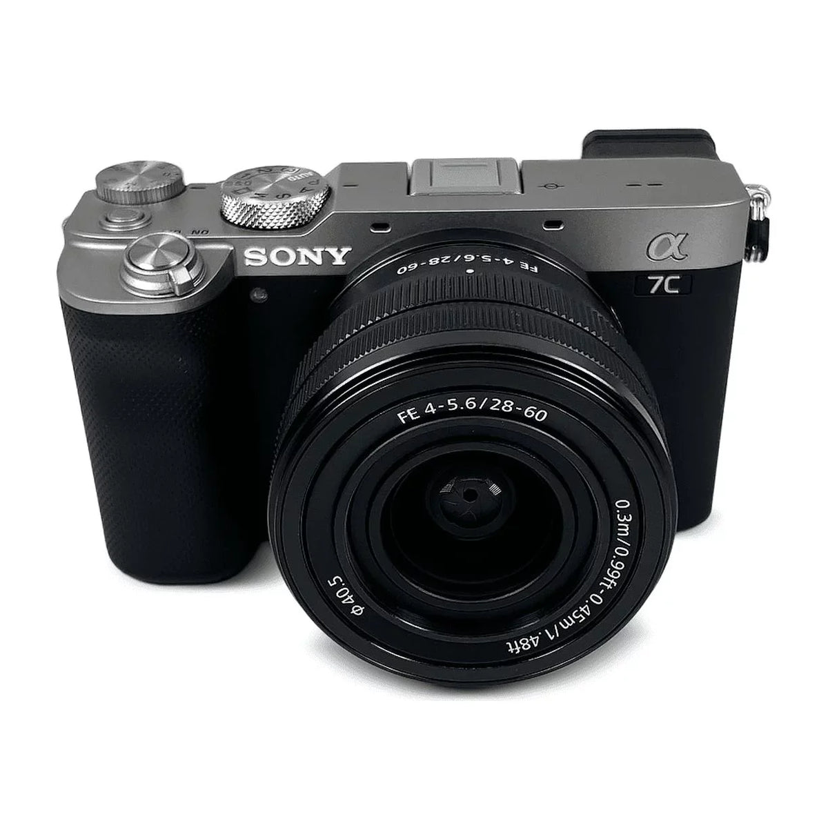 Alpha a7C Mirrorless Digital Camera with 28-60mm Lens (Silver)