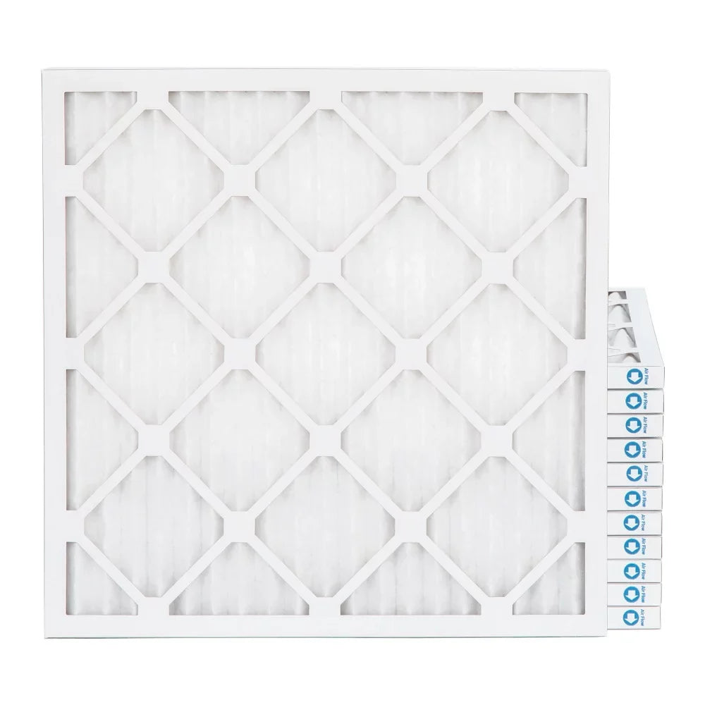 Actual Size: 24-1/2 x 24-1/2 x 3/4. Case of 12. Pamlico Air 25x25x1 MERV 8 Pleated AC Furnace Air Filters
