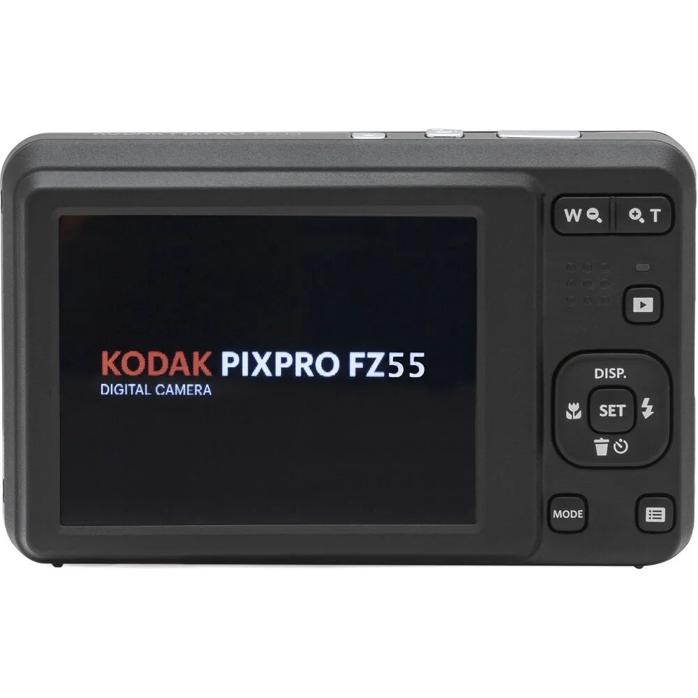 Kodak PIXPRO FZ55 Digital Camera (Red) + Spider Tripod + Case+ 1 Yr Warranty