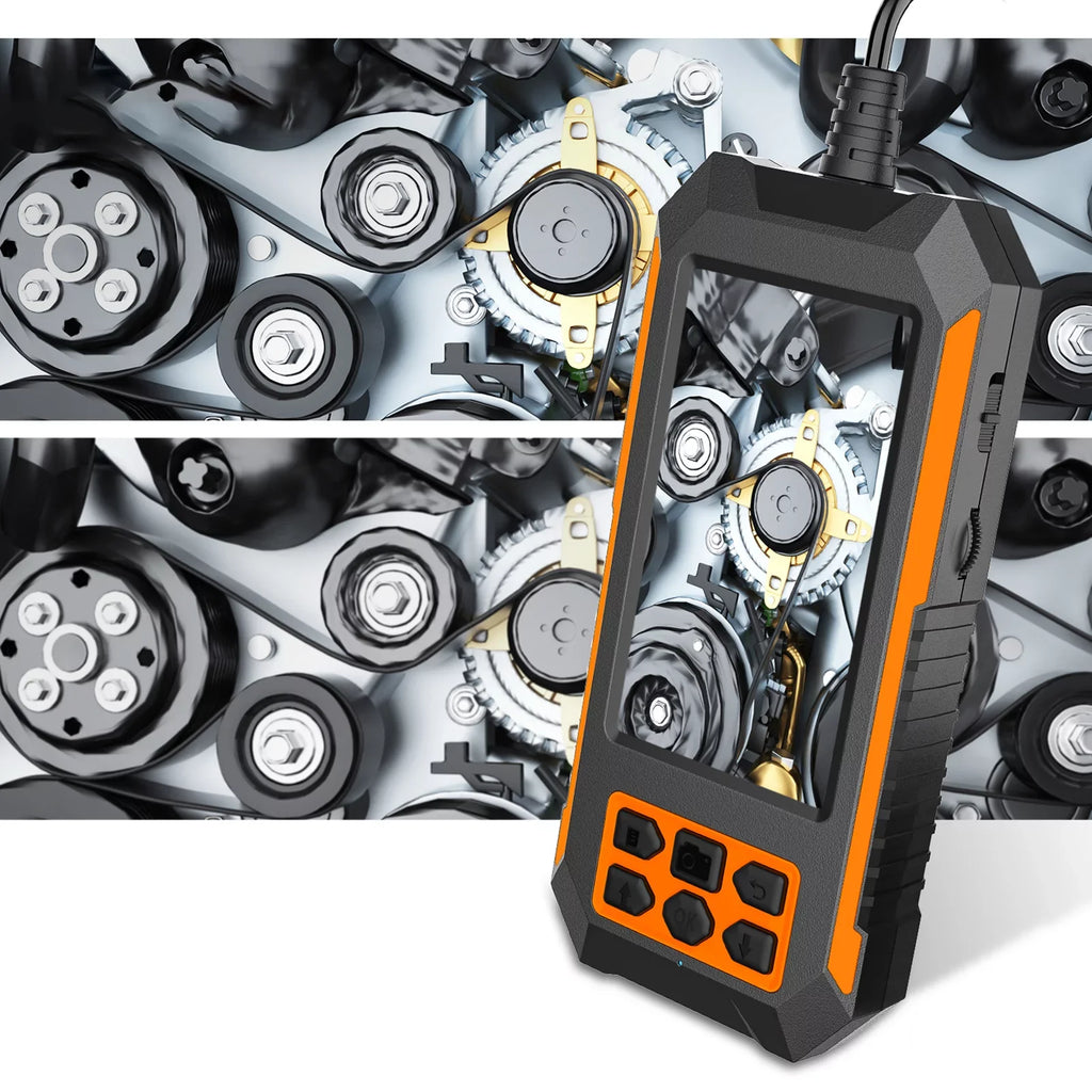 Shinysix Industrial endoscope,1944P 8 LED Waterproof Camera Camera Camera Dual 1080P/2592 * 1944P IP68 Waterproof Camera Camera 4.5 inch 4.5 inch Display LED IP68 Waterproof inch Display 5m