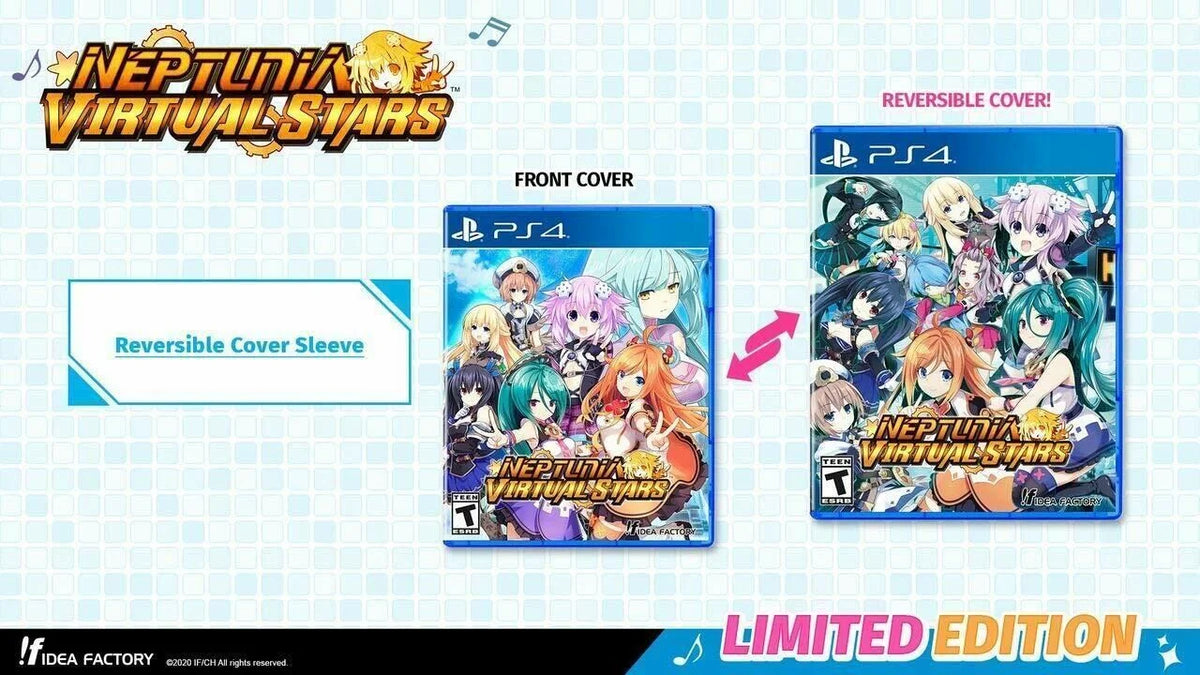 Neptunia Virtual Stars: Limited Edition -  Playstation 4 [PS4 Collector] NEW