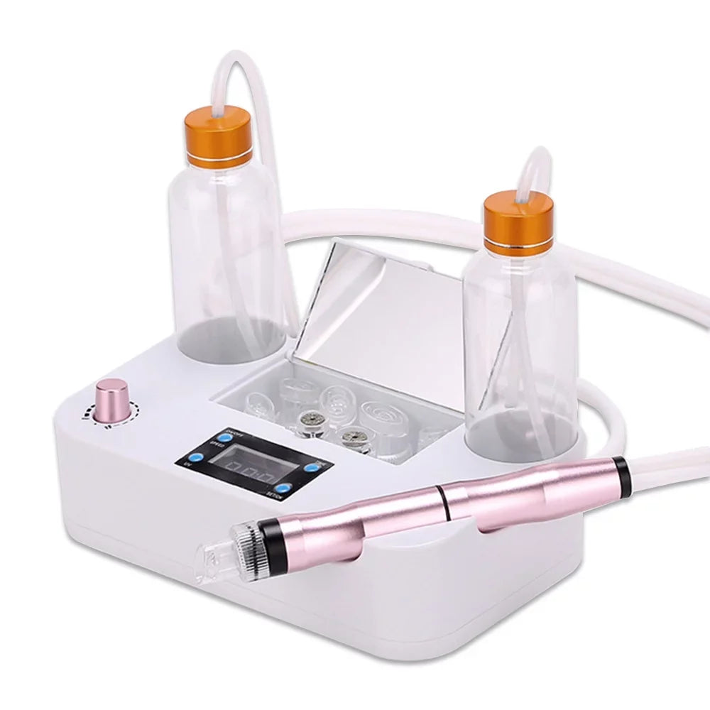 Suerbeaty Facial Beauty Treatment Machine, Facial Gas-liquid Oxygen aqua Epidermal Peeling Using Professional Skin Rejuvenation Equipment for Cosmetology Center