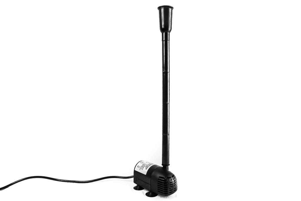 AEO 12V-24V DC Brushless Submersible liquid Pump 196 GPH for Solar Fountain Hydroponics and Aquaponics