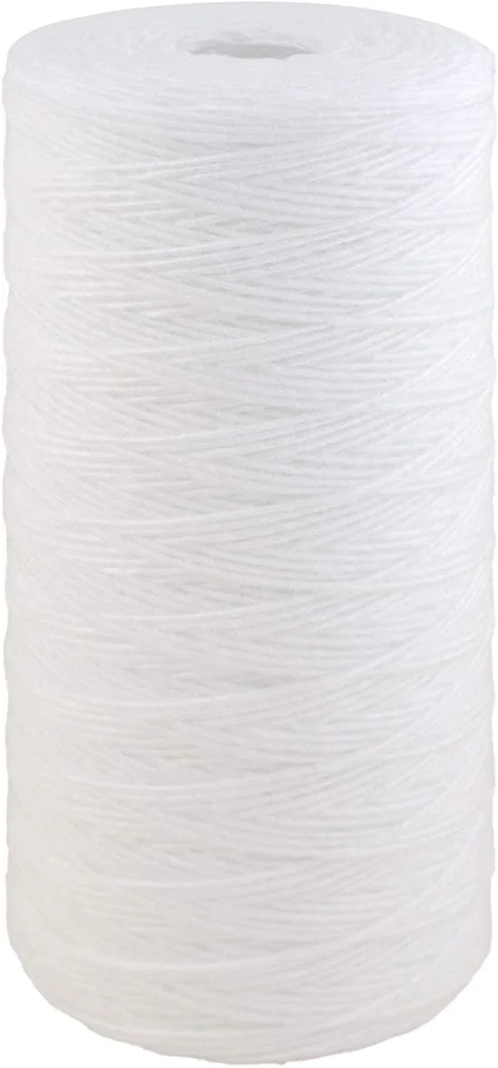 SpiroPure SP-WP25-BB 10x4.5 25 Micron String-Wound Polypropylene liquid Filter Cartridge WP25BB97P 355216-43 CW25-BBS (Case of 8)