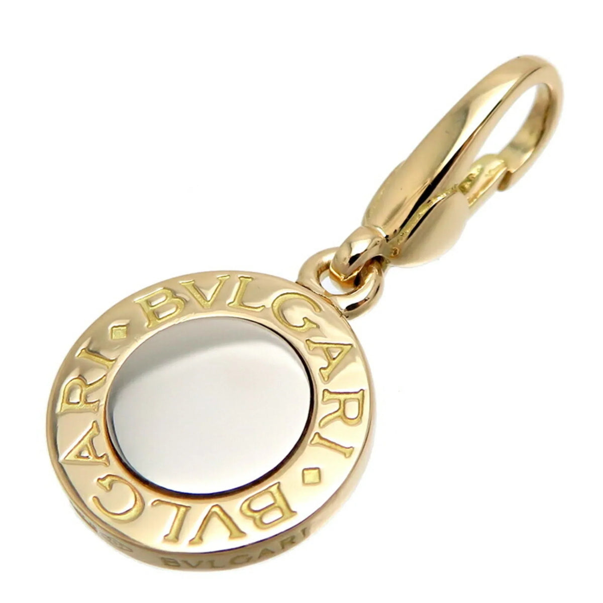Pre-Owned BVLGARI Women's and Men's Charm 750 Yellow Gold (Good)