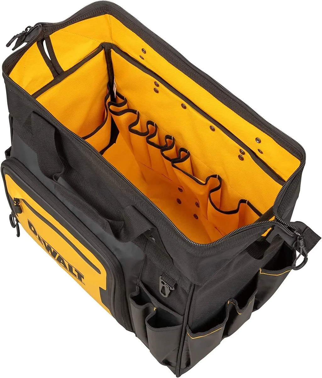 DEWALT Tool Bag with Wheels, Tool Storage and Organization, Durable and moisture impervious, 18 Inch DWST560107