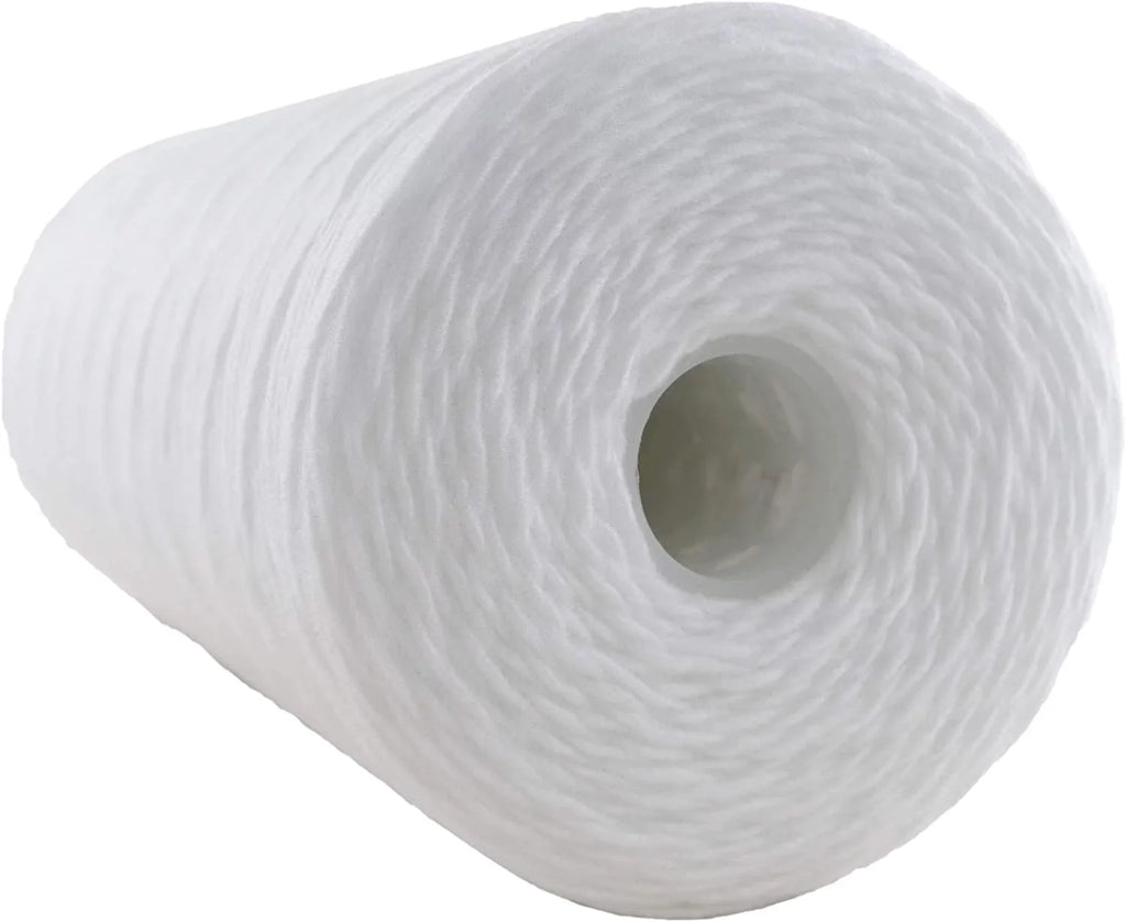 SpiroPure SP-WP25-BB 10x4.5 25 Micron String-Wound Polypropylene liquid Filter Cartridge WP25BB97P 355216-43 CW25-BBS (Case of 8)