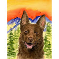 Australian Kelpie Flag - Garden Size, 11 x 15 in.