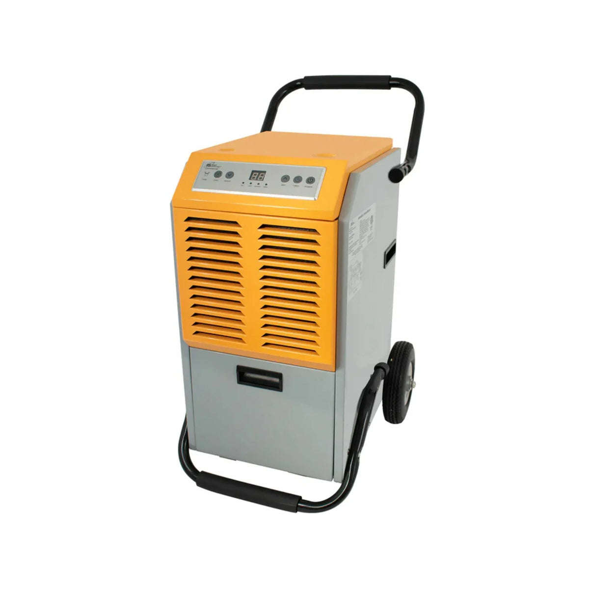 Royal Sovereign 110 Pint Commercial Dehumidifier, Direct Drain - Yellow, 110 Pints per Day