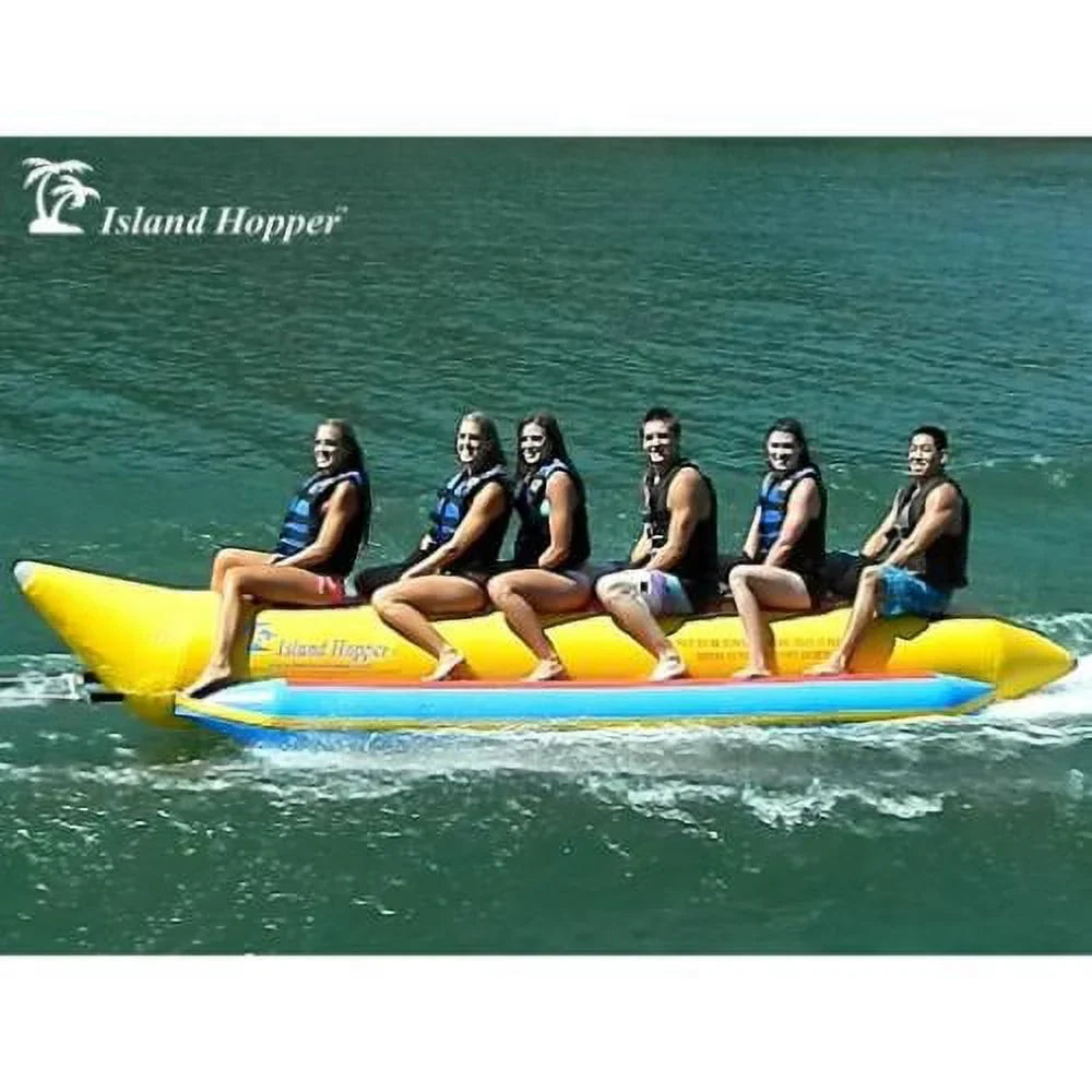 6-Passenger Inline Heavy-Duty Banana vessel In Yellow